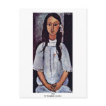 Alice By Modigliani Amedeo Postcards