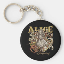 Alice Carnivale Style (Gold Version) Keychains