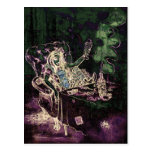 Alice Drinks Absinthe Now (negative) Postcards