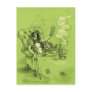 Alice Drinks Absinthe Now Postcards
