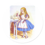 Alice Drinks Color Sticker