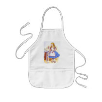 Alice Drinks Colour Apron
