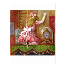 Alice Falls Through the Living Room Mirror Postcards