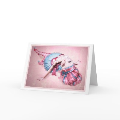 Alice greeting card by crazyjane