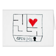 Alice HeartMaze Card