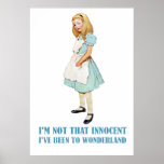 ALICE - I'M NOT THAT INNOCENT posters