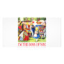 ALICE - I'M THE BOSS OF YOU PICTURE CARD