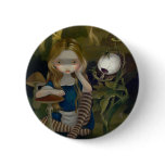 "Alice in a Bosch Landscape" Button