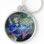 "Alice in Fragonard's Swing" Keychain