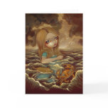 "Alice in the Pool of Tears" Greeting Card