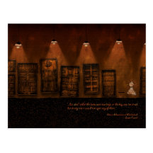 Alice in Wonderland - A Tiny Golden Key Postcards