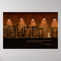 Alice in Wonderland - A Tiny Golden Key Print