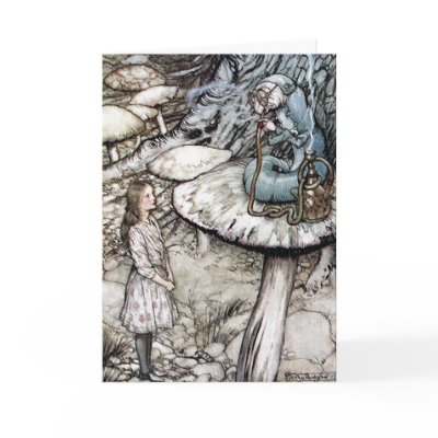 Alice in Wonderland - Advice From a Caterpillar by Aquavel
