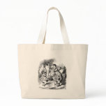 Alice in Wonderland and Dodo Bird Tote Bags
