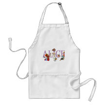 Alice in Wonderland and Friends Aprons