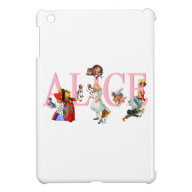 Alice in Wonderland and Friends Cover For The iPad Mini