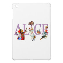 Alice in Wonderland and Friends iPad Mini Cases