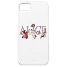 Alice in Wonderland and Friends iPhone 5 Covers