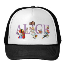 Alice in Wonderland and Friends Mesh Hats