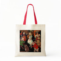 Alice in Wonderland Canvas Bags