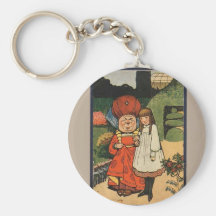 Alice in Wonderland Book Cover Keychains