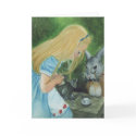 Alice in Wonderland Card