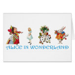 ALICE IN WONDERLAND cards