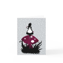 Alice in Wonderland Card