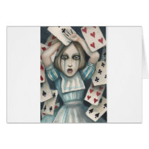Alice in wonderland cards