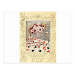 Alice in Wonderland Card Battle Post Card