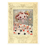Alice in Wonderland Card Battle Post Card