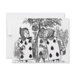 Alice in Wonderland Card Soldiers Invites