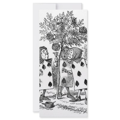 Alice in Wonderland Card Soldiers Custom Rack Card by heatherb3000