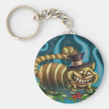 Alice in Wonderland Cheshire Cat Keychains