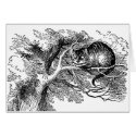 Alice in Wonderland; Cheshire Cat with Alice cards