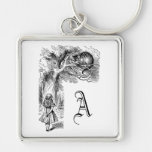 Alice in Wonderland; Cheshire Cat with Alice Keychain