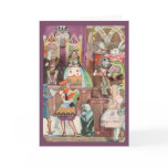 Alice in Wonderland Christmas Card