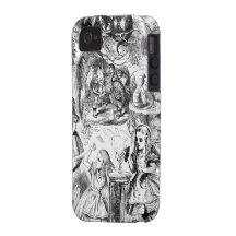 Alice in Wonderland Collage Case-Mate iPhone 4 Covers