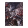 Alice in Wonderland Cubist MAD HATTER Postcard