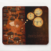 Alice in Wonderland-Down The Rabbit-Hole Mouse Pad