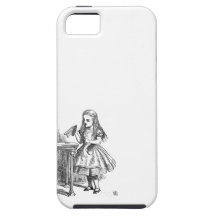 Alice in Wonderland Drink Me vintage sketch iPhone 5 Case