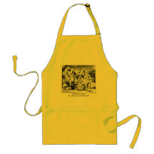 Alice in Wonderland Duchess Kitchen Apron