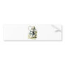 Alice in Wonderland: Flamingo Bumper Stickers