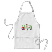 ALICE IN WONDERLAND & FRIENDS APRON