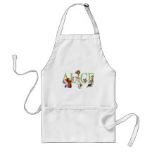 ALICE IN WONDERLAND & FRIENDS APRON