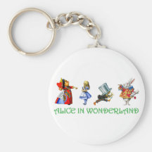 ALICE IN WONDERLAND & FRIENDS KEY CHAINS