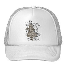 Alice In Wonderland Grunge Mesh Hats