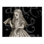 Alice In Wonderland Grunge Post Cards
