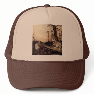 Alice in Wonderland Trucker Hat by MyOtherPlanet