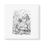 Alice in Wonderland House of Cards Magnet